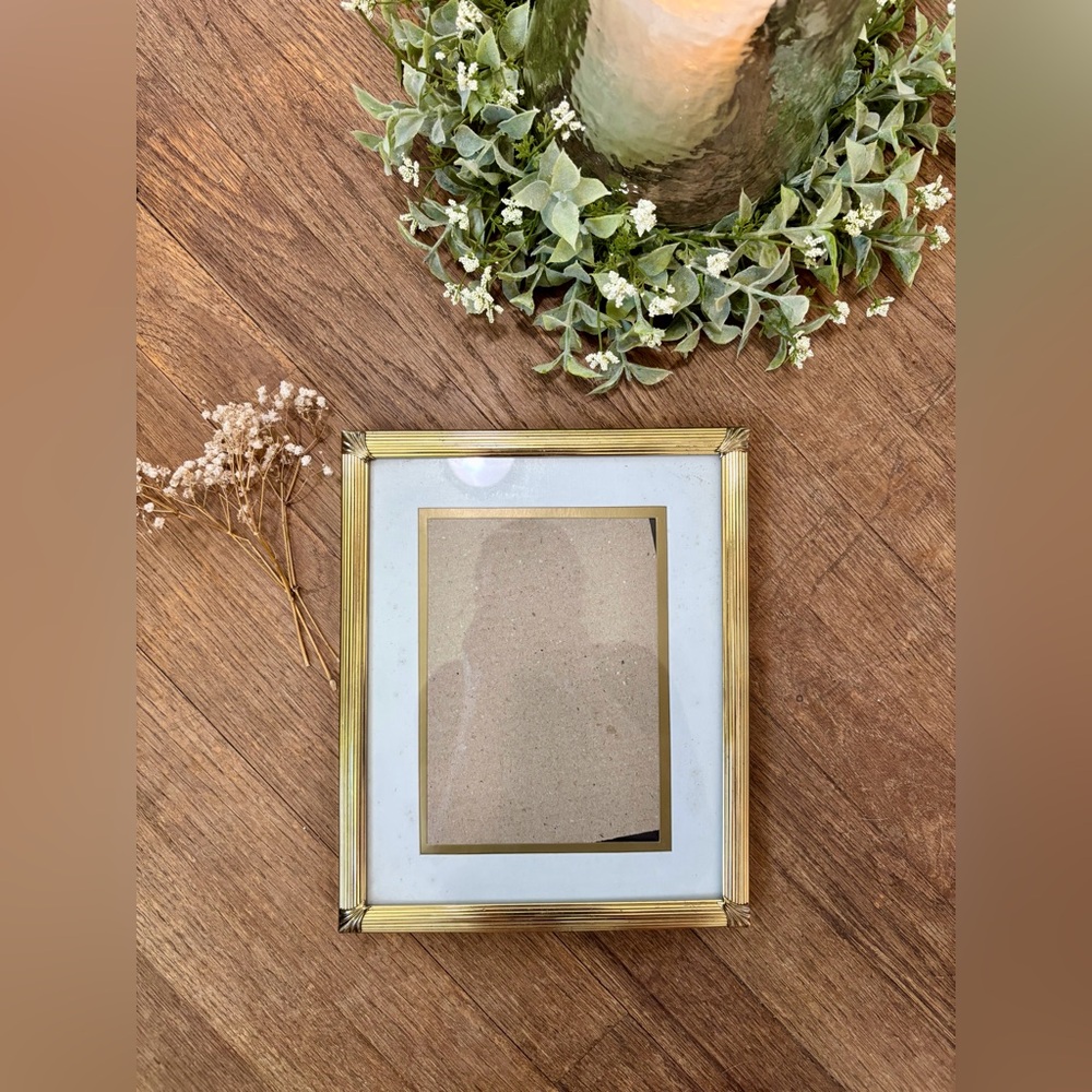 Large Brass Photo Frame